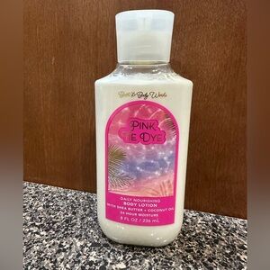 🆕 Bath & Body Works 💘 Pink Tie Dye 💘 Daily Nourishing Body Lotion ✨new unused✨
